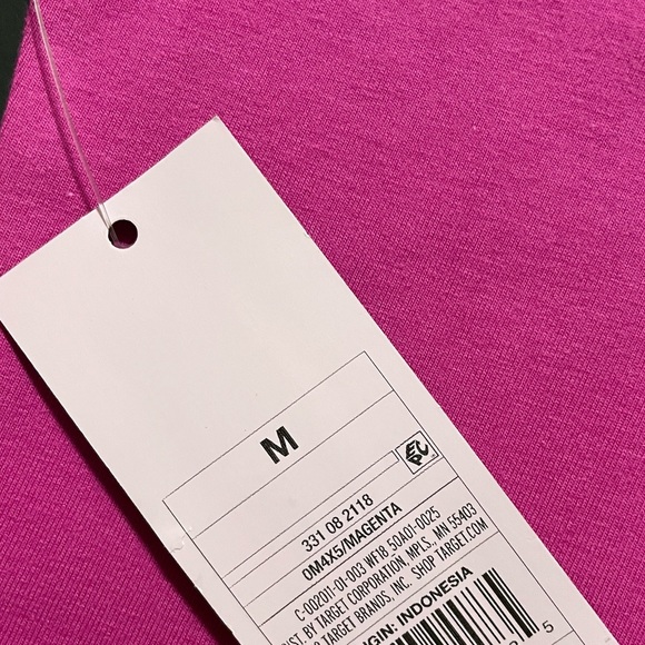 NWT Women's Wild Fable Seemed Sleeveless Bodycon Dress - magenta 9157 - Picture 5 of 7